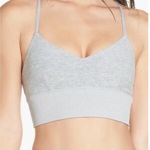 37. ALO Yoga Light Gray Bralette